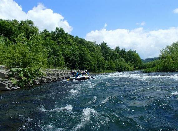 Chubetsu River rafting near Asahikawa Airport and the zoo!