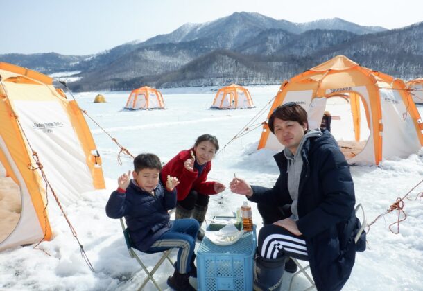 Barato River Ice Fishing Experience, Pickup Included from Sapporo Station
