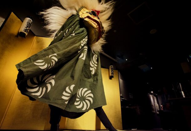 Japanese Traditional Shishimai Dance and Private Hokkaido Dinner in Sapporo