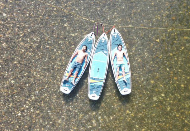 SUP and Sauna! With bonfire and marshmallows in Jozankei, near Sapporo